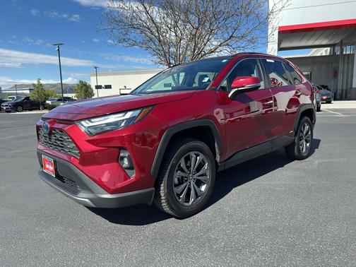 Ruby Flare Pearl 2022 Toyota RAV4 Hybrid Limited