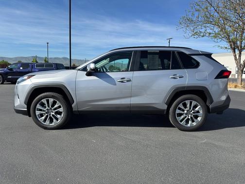 Silver Sky Metallic 2025 Toyota RAV4 XLE Premium