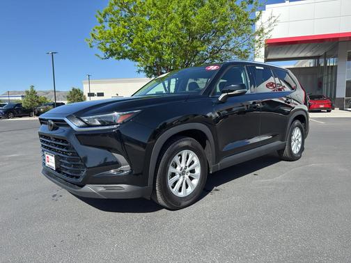 Midnight Black Metallic 2025 Toyota Grand Highlander XLE