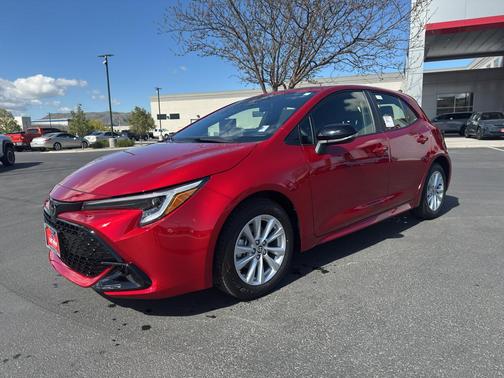 Finish Line Red 2026 Toyota Corolla SE
