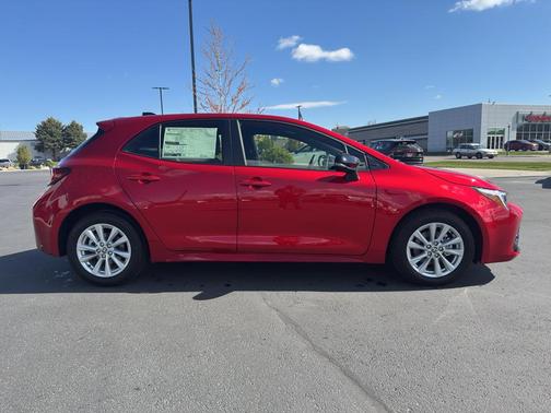 Finish Line Red 2026 Toyota Corolla SE