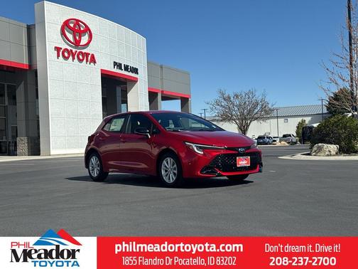 Finish Line Red 2026 Toyota Corolla SE