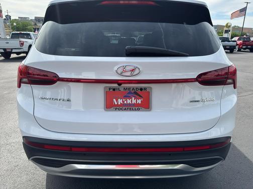 Serenity White Pearl 2023 Hyundai SANTA FE HEV SEL Premium