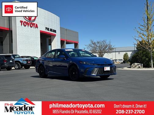 Reservoir Blue 2025 Toyota Camry SE