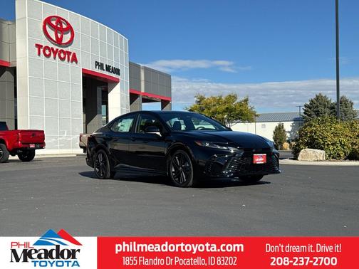 Midnight Black Metallic 2026 Toyota Camry Nightshade
