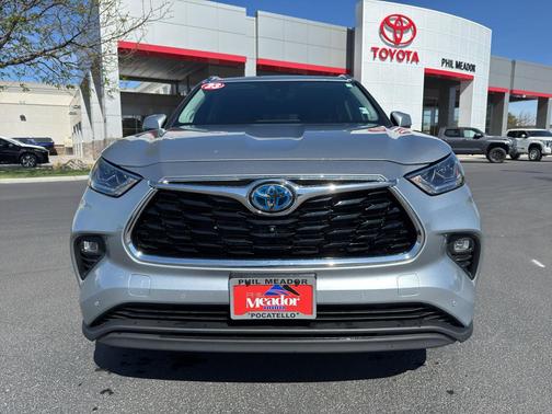 Celestial Silver Metallic 2023 Toyota Highlander Hybrid Limited