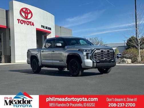 Celestial Silver Metallic 2026 Toyota Tundra Hybrid Platinum