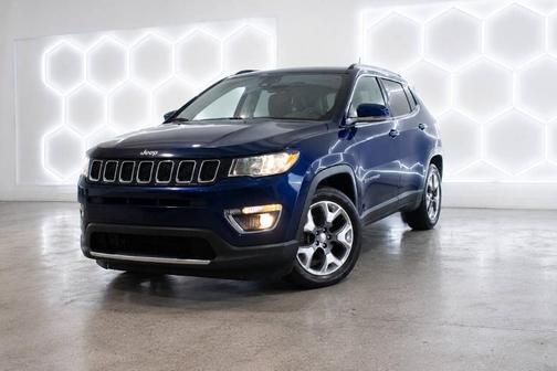 Jazz Blue 2020 Jeep Compass Limited