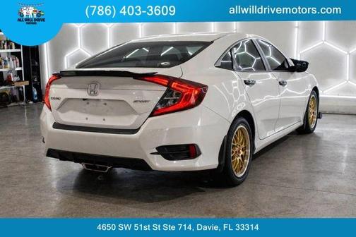 White 2021 Honda Civic Sport