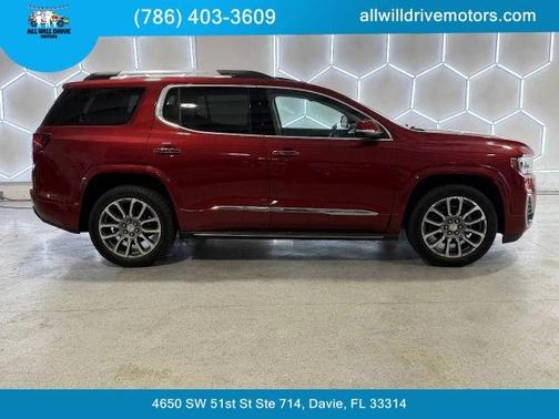 Red Mahogany Metallic 2021 GMC Acadia Denali