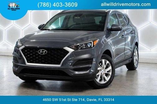 Gray 2021 Hyundai TUCSON Value