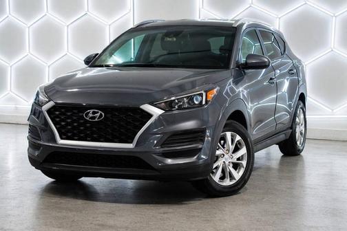 Gray 2021 Hyundai TUCSON Value