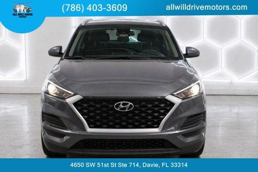 Gray 2021 Hyundai TUCSON Value