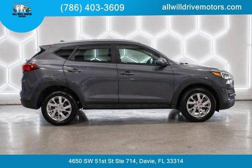 Gray 2021 Hyundai TUCSON Value