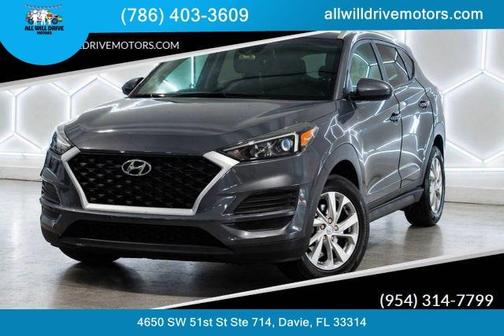 Gray 2021 Hyundai TUCSON Value