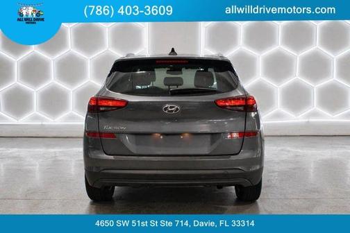 Gray 2021 Hyundai TUCSON Value