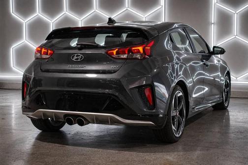 Charcoal 2020 Hyundai Veloster Turbo