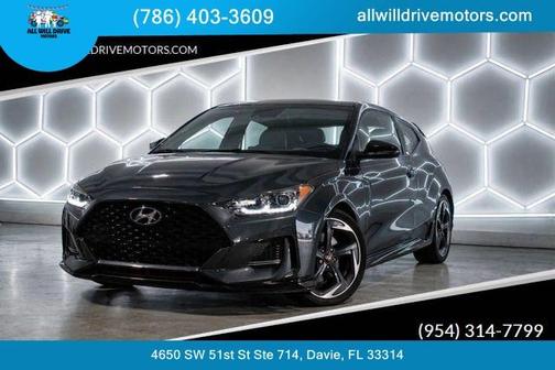 Charcoal 2020 Hyundai Veloster Turbo