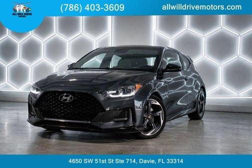 Charcoal 2020 Hyundai Veloster Turbo