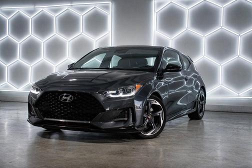 Charcoal 2020 Hyundai Veloster Turbo