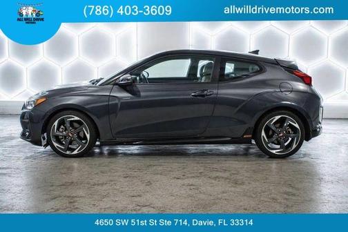 Charcoal 2020 Hyundai Veloster Turbo
