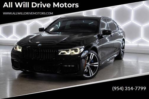 Jet Black 2019 BMW 750 i xDrive