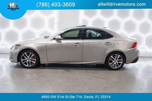 Silver Lining Metallic 2018 Lexus IS 300 Base
