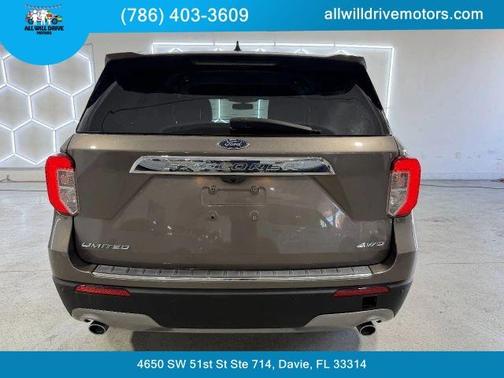 Brown 2021 Ford Explorer Limited