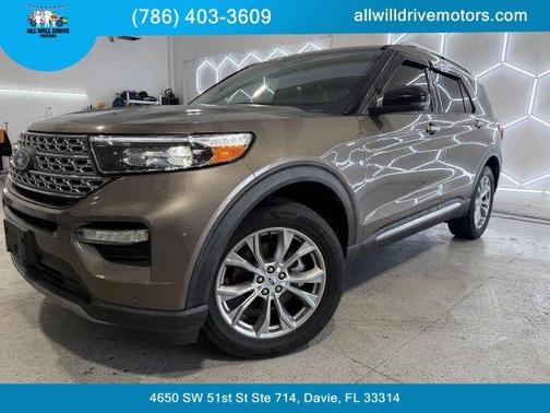 Brown 2021 Ford Explorer Limited