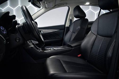 Black Obsidian 2019 INFINITI Q50 3.0t Sport