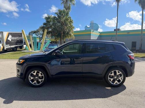 Blue 2020 Jeep Compass Trailhawk