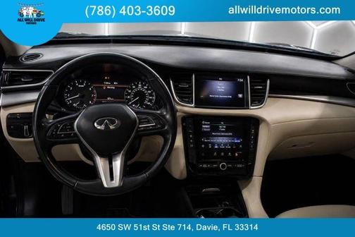 Hermosa Blue 2020 INFINITI QX50 Luxe
