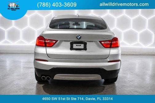 Gray 2018 BMW X4 xDrive28i