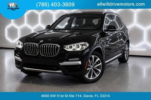 Black Sapphire Metallic 2019 BMW X3 xDrive30i