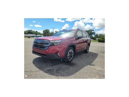 Red 2025 Subaru Forester Premium