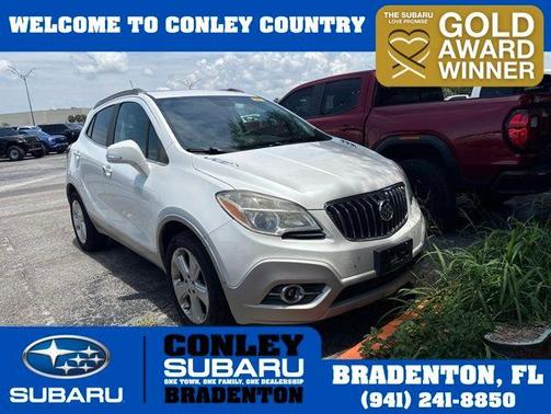 White Pearl Metallic 2015 Buick Encore Convenience