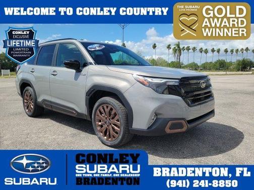 Riverrock Green 2026 Subaru Forester Sport