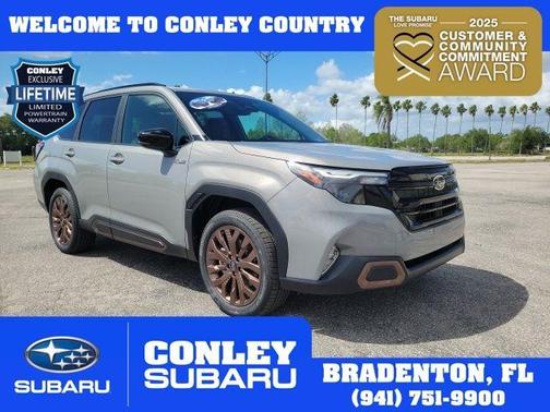 Riverrock Green 2026 Subaru Forester Sport