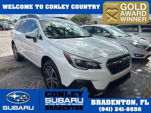 Crystal White Pearl 2019 Subaru Outback 2.5i Limited
