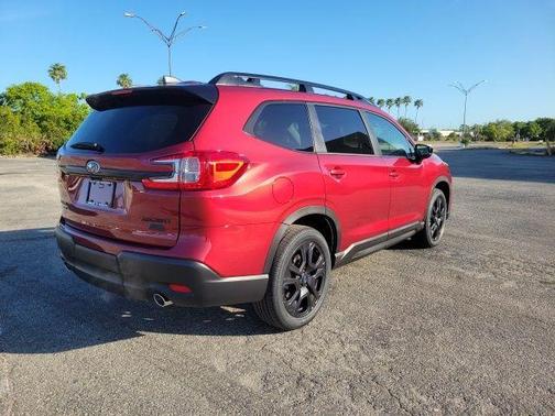Crimson Red 2026 Subaru Ascent Onyx Edition Touring