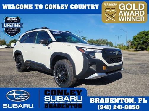 Crystal White 2026 Subaru Forester Wilderness