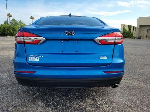 Blue Metallic 2019 Ford Fusion SE