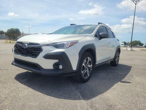 Crystal White Pearl 2024 Subaru Crosstrek Premium