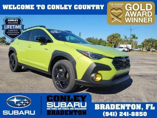 Yellow 2026 Subaru Crosstrek Sport