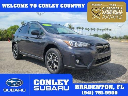 Dark Gray Metallic 2018 Subaru Crosstrek 2.0i Premium