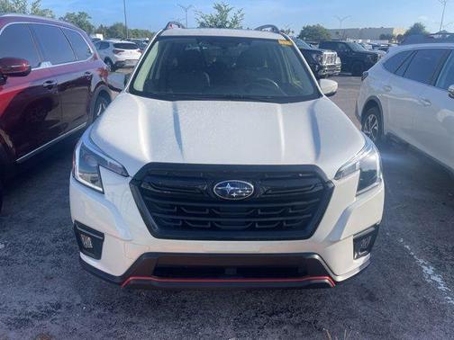 Crystal White Pearl 2023 Subaru Forester Sport
