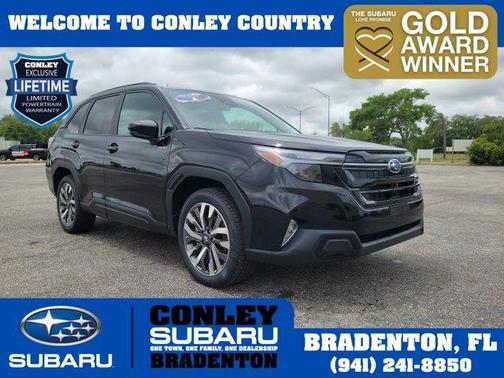 Black / Silver 2026 Subaru Forester Touring