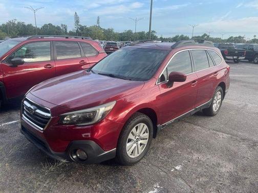 Crimson Red Pearl 2019 Subaru Outback 2.5i Premium