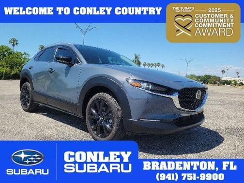 Polymetal Gray Metallic 2024 Mazda CX-30 2.5 S Carbon Edition