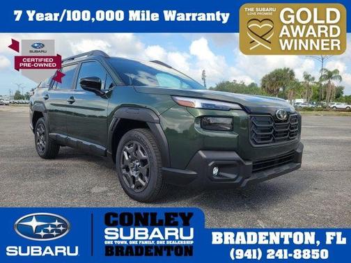 Deep Emerald Green 2026 Subaru Outback Premium